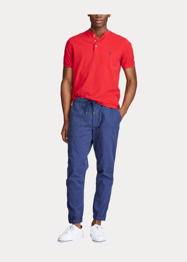 Men's Polo Ralph Lauren Featherweight Mesh Henley | 608594QTY